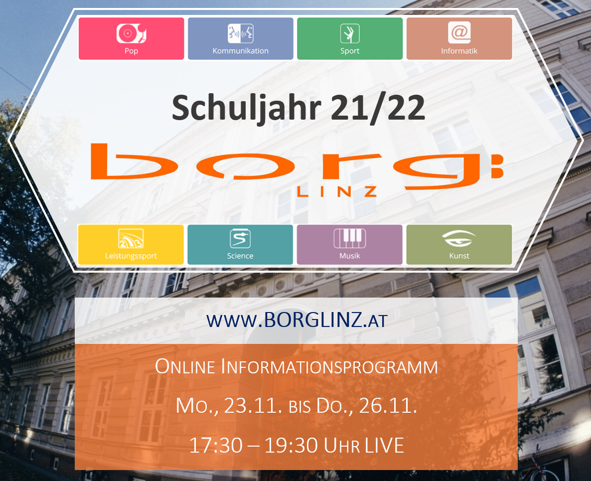 Einladung zur Online-Informationswoche